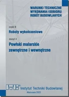 Technika - Roboty wykończeniowe. cz.B. Zeszyt 4. Powłoki malarskie zewnętrzne i wewnętrzne. - miniaturka - grafika 1
