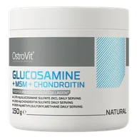 Stawy, mięśnie, kości - OstroVit Glucosamine + MSM + Chondroitin, smak naturalny, 150 g - miniaturka - grafika 1
