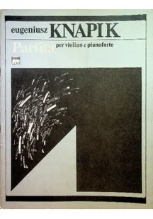 Partita per violino e pianoforte - Książki o kulturze i sztuce - miniaturka - grafika 1