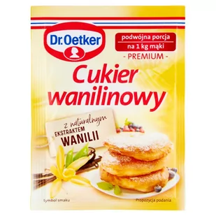 Dr Oetker CUKIER WANILINOWY 16G DR.OETKER - Dodatki do ciast w proszku - miniaturka - grafika 1