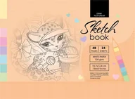 Przybory szkolne - Szkicownik 197x124/48K 100g TW FRESH - miniaturka - grafika 1