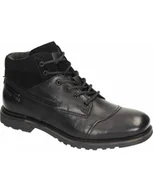 Półbuty męskie - TRZEWIKI BUGATTI - 670069-01 BLACK - Bugatti - miniaturka - grafika 1