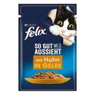 Mokra karma dla kotów - Felix So gut wie es aussieht Kurczak 26x85 g - miniaturka - grafika 1