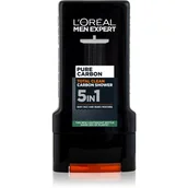 Żele pod prysznic dla mężczyzn - L'Oréal Paris Men Expert Pure Carbon 5in1 Żel pod prysznic dla mężczyzn 300 ml - miniaturka - grafika 1