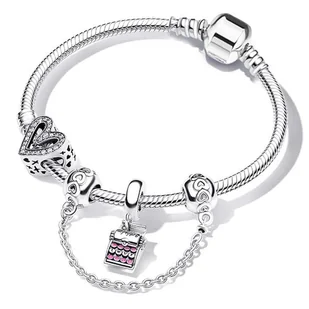 Bransoletka modułowa z motywem maszyny do pisania - Bransoletki - miniaturka - grafika 1