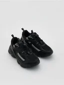 Buty dla chłopców - Reserved - Klasyczne sneakersy - czarny - miniaturka - grafika 1