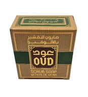 Mydła - Oud Luxury, Scrub Mydło Peelingujące Z Aloesem Z Dubaju, 125g - miniaturka - grafika 1