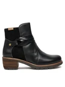 Botki damskie - Pikolinos Botki W1T-8906C2 Czarny - miniaturka - grafika 1