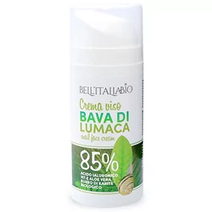 Krem do twarzy Ślimak 85% nawilżający i przeciwzmarszczkowy, krem do skóry z kwasem hialuronowym i witaminą E dla mężczyzn lub kobiet 100 ml, Made in Italy - BELL'ITALIABIO - Kremy do twarzy - miniaturka - grafika 1