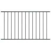 Ogrodzenia - vidaxl Panel ogrodzeniowy, kryta proszkowo stal, 1,7x1 m, antracyt - miniaturka - grafika 1