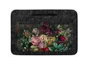 Akcesoria podróżnicze - Organizer filcowy do torebki antracyt Bukiet - miniaturka - grafika 1