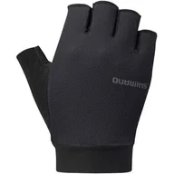 Rękawiczki rowerowe - Rękawiczki rowerowe SHIMANO Explorer Short (rozmiar XL) Czarny - miniaturka - grafika 1