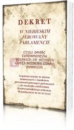 Dekret w niebieskim ferowany parlamencie TYNIEC - Religia i religioznawstwo - miniaturka - grafika 1