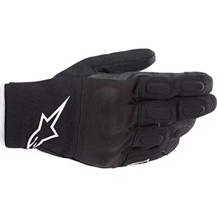 Rękawice motocyklowe Alpinestars S Max Drystar Gloves Black White, Black/White, M - Rękawice motocyklowe - miniaturka - grafika 1