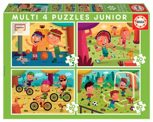 G3 Puzzle 20+40+60+80 Sport - Puzzle - miniaturka - grafika 1