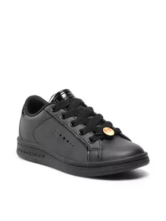 Buty dla dziewczynek - Skechers Sneakersy Class Star 84446L/BBK Czarny - grafika 1