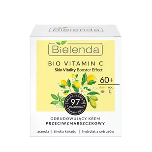 Bielenda Bio Vitamin C Krem odbudowujący 60+ 50 ml - Kremy do twarzy - miniaturka - grafika 1