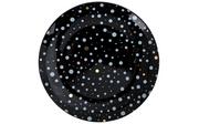 Talerze - Talerz płytki obiadowy Black Galaxy 28 cm - miniaturka - grafika 1