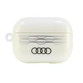 Akcesoria do słuchawek - Audi IML Geometric Pattern AirPods Pro 2 cover biały/white AU-IMLAPP2-A6/D3-WE - miniaturka - grafika 1