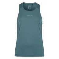 Koszulki i topy damskie - Damska koszulka bez rękawów CRAFT ADV ESSENCE SINGLET 2 W 1914796-387000 – Niebieski - miniaturka - grafika 1
