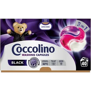 Kapsułki do prania COCCOLINO Care Black 40 szt. - Środki do prania - miniaturka - grafika 1