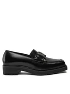 Półbuty damskie - Patrizia Pepe Loafersy 2Z0014/L084-K103 Czarny - miniaturka - grafika 1