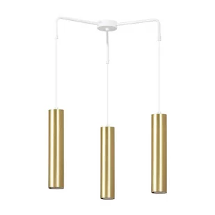 Emibig Goldi Premium lampa wisząca 3-punktowa biała 458/3PREM 458/3PREM - Lampy sufitowe - miniaturka - grafika 1