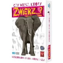 Lucrum Games Czy wiesz, który zwierz...$324 Kieszonkowa fauna Afryki i Azji - Gry planszowe - miniaturka - grafika 1