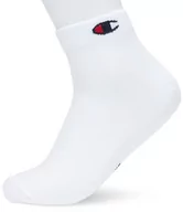 Skarpetki damskie - Champion Core Skarpety 3PP Quarter, Szary (Jasny Melanż), 39-42 EU (6-8 UK) Unisex - Dorosły -FW23, Grigio (Melange Chiaro), 39-42 EU - miniaturka - grafika 1