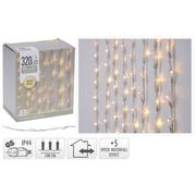 Oświetlenie świąteczne - Home Styling Collection Kurtyna świetlna 320 LED lampki dekoracyjne AX8405810 - miniaturka - grafika 1