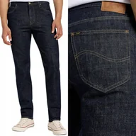 Spodnie męskie - Lee WEST RELAXED Nostalgia LUŹNE PROSTE GRANATOWE SPODNIE JEANSOWE W28 L32 - miniaturka - grafika 1