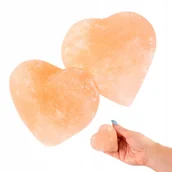 Mydła - ZESTAW 2x mydło solne peeling Naturalne SERCE SÓL HIMALAJSKA NA PREZENT - miniaturka - grafika 1