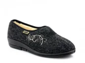 Kapcie damskie - Kapcie damskie ciepłe wełniane tatrzanki pantofle domowe Befado 940D357-39 - miniaturka - grafika 1