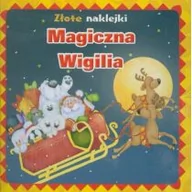 Baśnie, bajki, legendy - Olesiejuk Sp. z o.o.  Magiczna Wigilia Złote naklejki - miniaturka - grafika 1