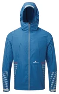 Kurtki męskie - RONHILL Kurtka biegowa męska TECH AFTERHOURS JACKET niebieska - miniaturka - grafika 1