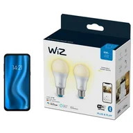 Systemy inteligentnych domów - WiZ Inteligentna żarówka LED WIZ 929002450232 8W E27 WiFi 2 szt.) 929002450232 - miniaturka - grafika 1