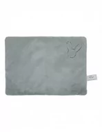 Kołdry i poduszki dla dzieci - Effiki Poduszka przytulna aksamitna 25x35 Turkusowa z haftem by Klaudia Helejcio - miniaturka - grafika 1