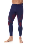 Spodnie narciarskie - BRUBECK, Spodnie męskie, termoaktywne, Dry, granatowy, rozmiar XL - miniaturka - grafika 1
