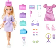 Lalki dla dziewczynek - Lalka Barbie Mattel Dream Besties Malibu + akcesoria do stylizacji JGG38 - miniaturka - grafika 1