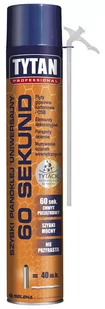 Pianoklej uniwersalny Tytan 60 Sekund 750 ml, wężykowy - Kleje i inne preparaty budowlane - miniaturka - grafika 1