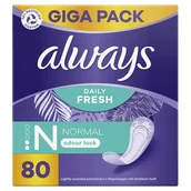 Wkładki higieniczne - Wkładki higieniczne ALWAYS Dailies Fresh & Protect Normal (80 sztuk) - miniaturka - grafika 1