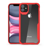 Etui i futerały do telefonów - Etui do Apple iPhone 11 Pro Max XI 2019 6,5 cala Slim Case Cover Zewnętrzne etui na telefon komórkowy wykonane z TPU Odporne na wstrząsy Dodatkowa ochrona Wytrzymała czerwień - miniaturka - grafika 1