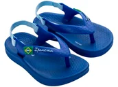 Buty dla dziewczynek - Ipanema ANATOMICA SOFT BABY, Niebieski, ciemnoniebieski, 22/23 EU - miniaturka - grafika 1