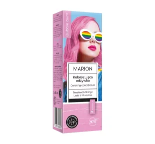 Marion Koloryzująca odżywka Bubble gum 2x35 ml - Odżywki do włosów - miniaturka - grafika 1