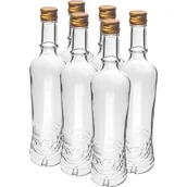 Inne naczynia kuchenne - Butelka Złoty Łan 500 ml z zakrętką 6 szt. - miniaturka - grafika 1