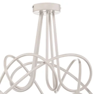 Lampa wisząca Tango 5 x 60 W E27 biała 23615 - Lampy sufitowe - miniaturka - grafika 5