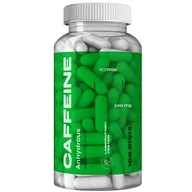 Witaminy i minerały dla sportowców - Caffeine ECOMAX 200mg 100 kaps - miniaturka - grafika 1