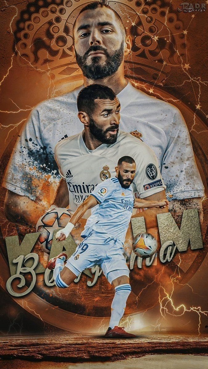 PODKŁADKA POD MYSZ Nadruk 22x18cm Karim Benzema Real Madryt Tekst Prezent