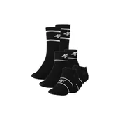 Skarpetki męskie - Skarpetki skarpety uniseks różne wysokości 4F 3pak USOCU449-20S - miniaturka - grafika 1