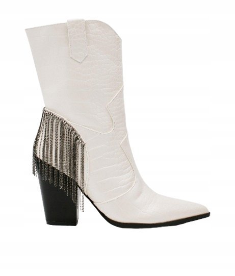 NASTY GAL BOTKI DAMSKIE KOWBOJKI OZDOBY 41 1YFV